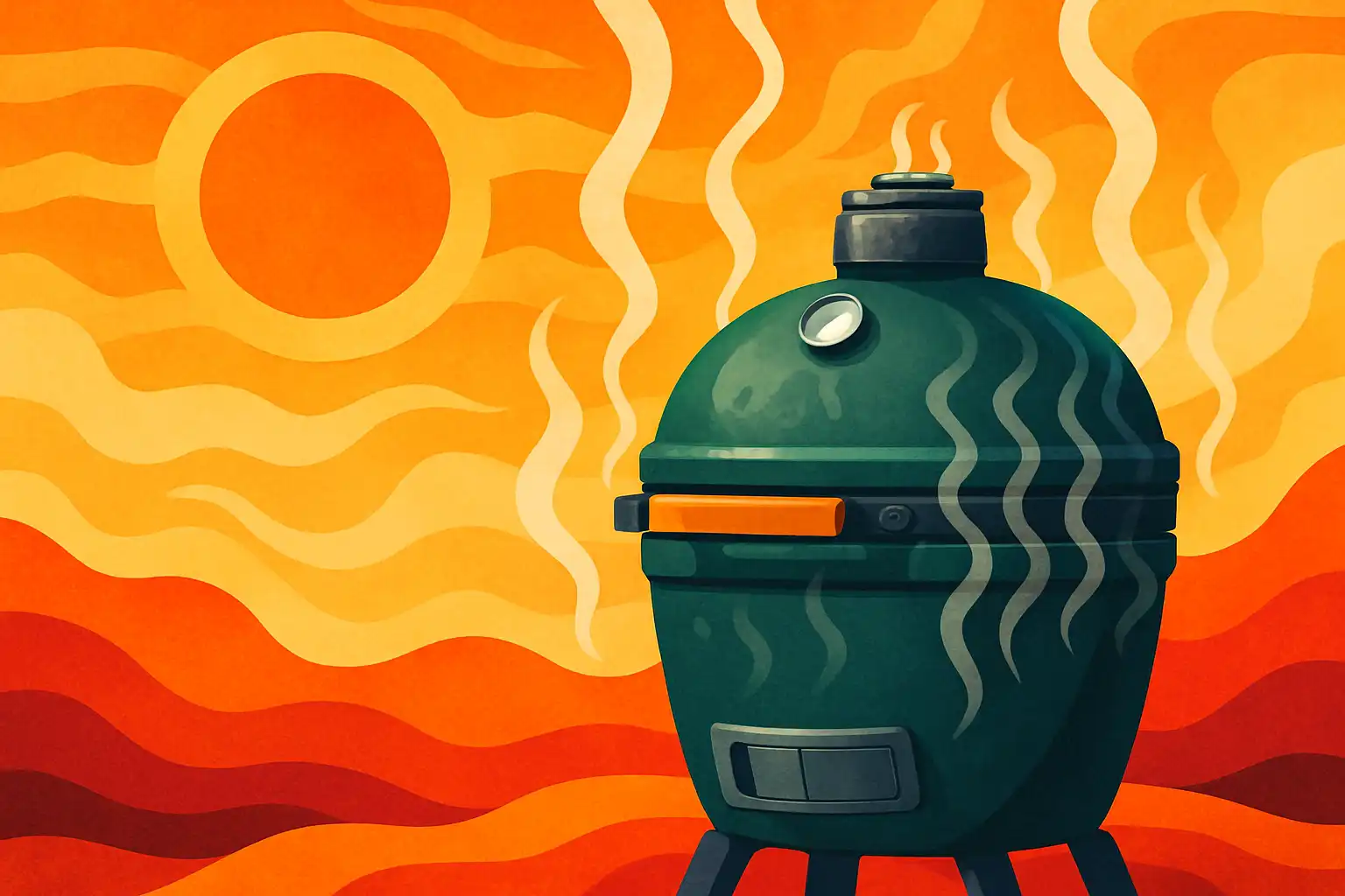 Hittegolven en je kamado: slimme aanpassingen voor veilig en smaakvol grillen