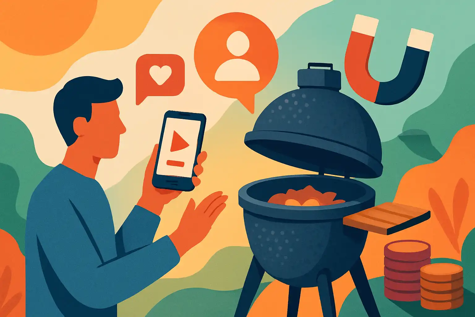 Hoe influencer marketing de kamado-markt verandert (en wat jij eraan hebt)