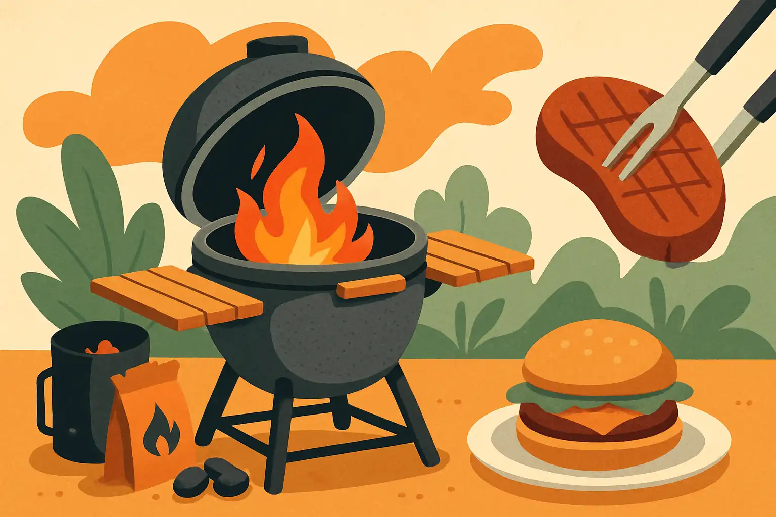 Je eerste kamado-weekend: het complete draaiboek van vuur aan tot eerste bite