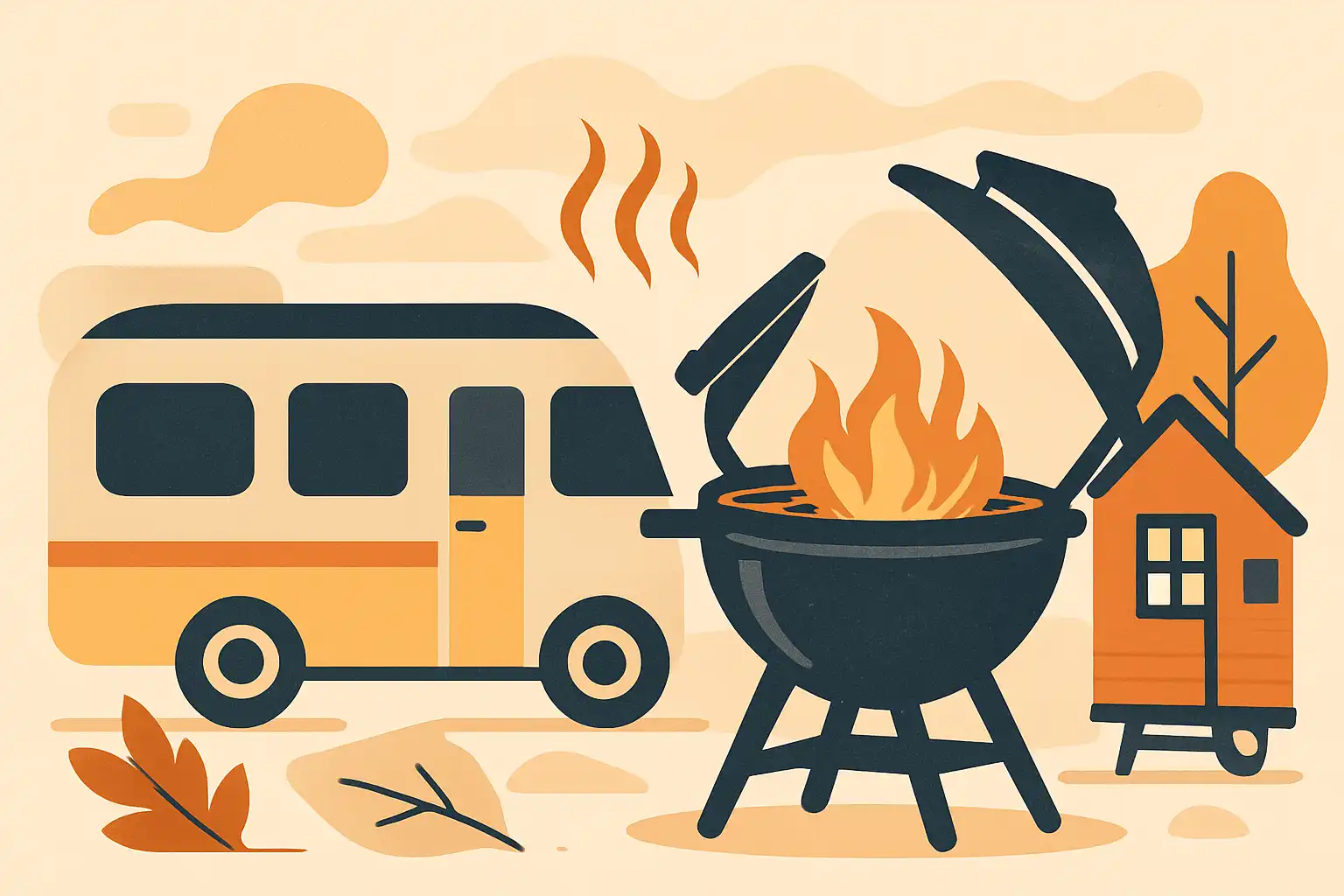 Kamado in camper en tiny house: zo kook je volwaardig onderweg en in kleine ruimtes