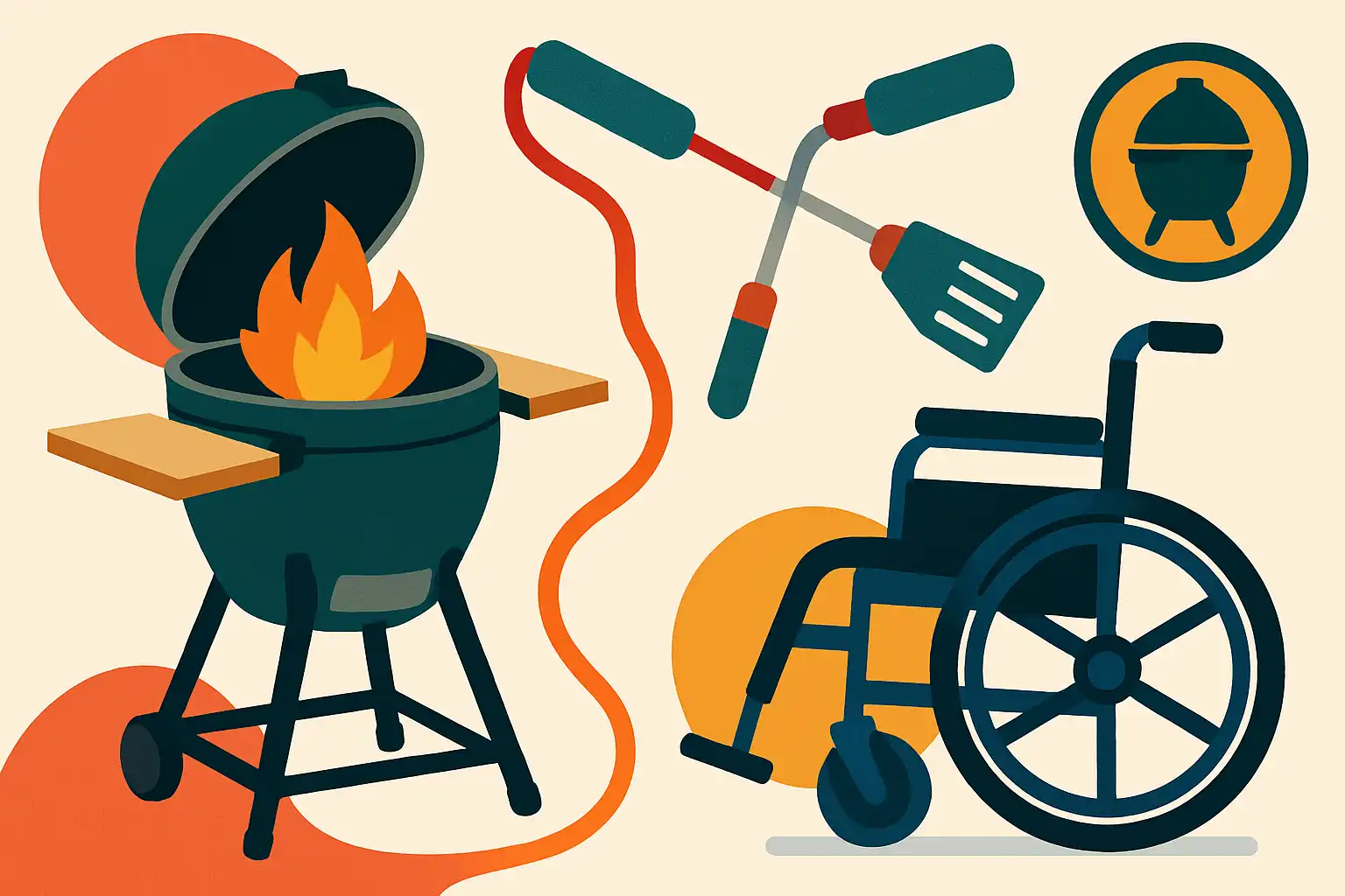 Kamado voor iedereen: slimme aanpassingen en hacks voor grillers met beperkte mobiliteit