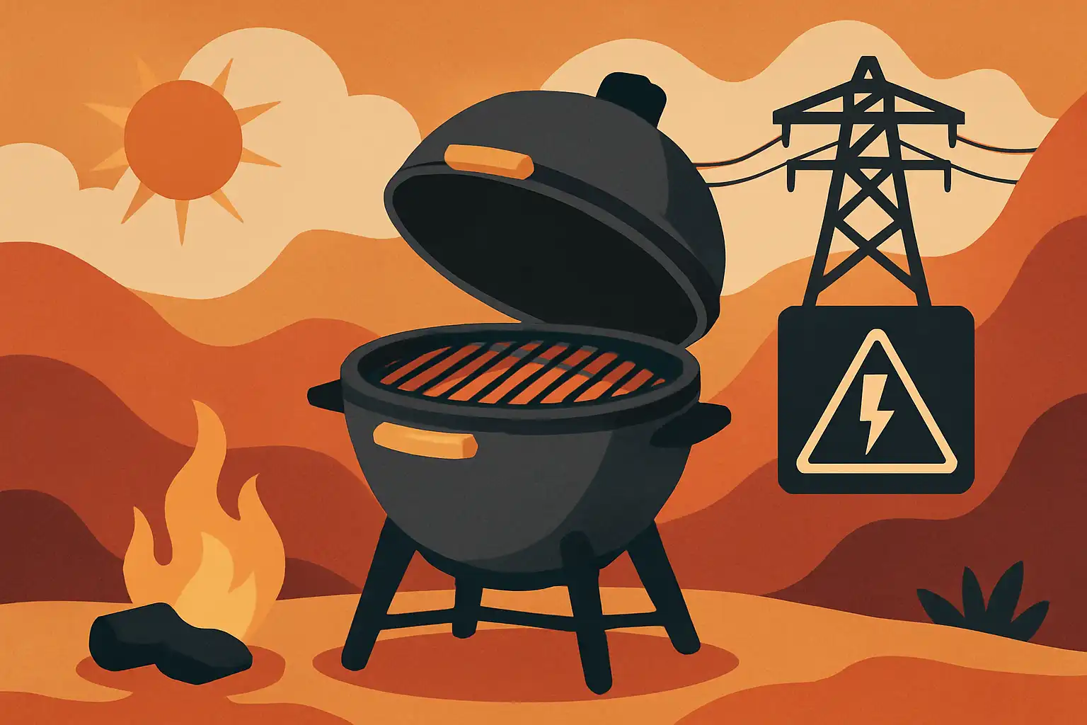 Off-grid kamado: koken tijdens stroomuitval en andere noodsituaties