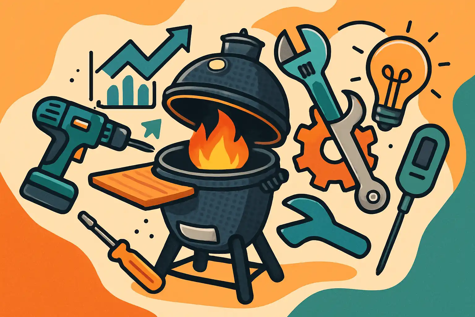 Upcycle je kamado: slimme doe-het-zelf modificaties die prestaties boosten zonder je garantie te verliezen