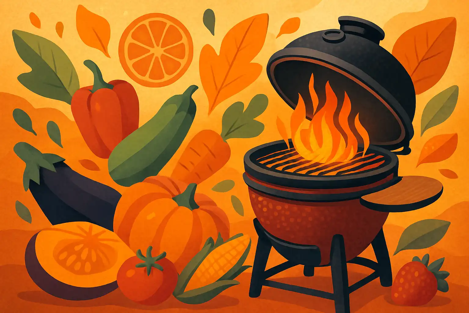 Wat je deze maand op de kamado moet grillen: een seizoenskalender met lokale inkooptips