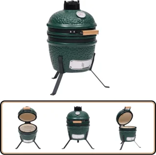vidaXL Kamado barbecue 56 cm keramiek groen