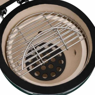 vidaXL Kamado barbecue 56 cm keramiek groen