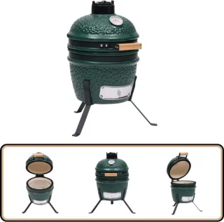 vidaXL Kamado barbecue 56 cm keramiek groen