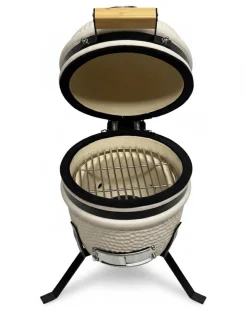 Own grill keramische kamado barbecue 13 inch Mini creme V2