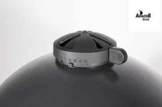 Apache Grill Kamado BBQ 21 inch Zwart