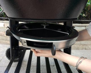 Apache Grill Kamado BBQ 21 inch Zwart