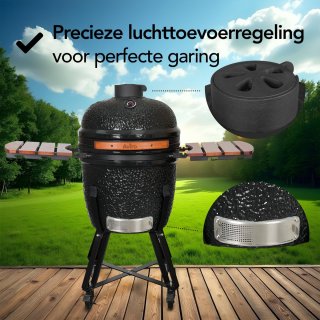 Wat vinden we goed aan de Aviro Kamado Egg XL - Kamadobarbecue