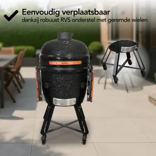 Aviro Kamado Egg XL - Kamadobarbecue