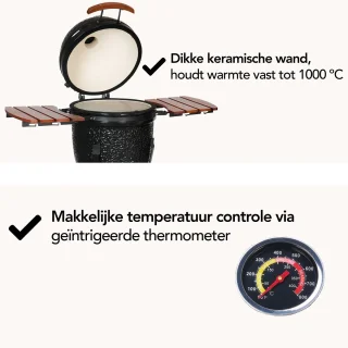 Aviro Kamado Egg XL - Kamadobarbecue