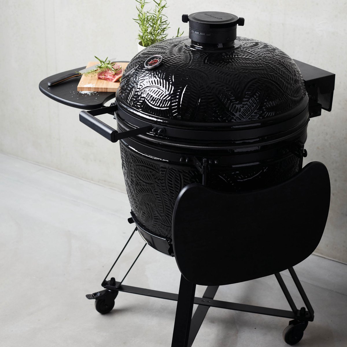 Barbecook Kamal 53 Kamado BBQ met onderstel en zijtafels