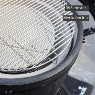 Barbecook Kamal 60 Kamado BBQ met Onderstel en Zijtafels