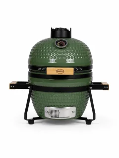 Barero kamado bbq - 13 inch houtskool barbecue - groen