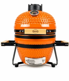 De Barero Kamado BBQ 13 inch oranje in één oogopslag