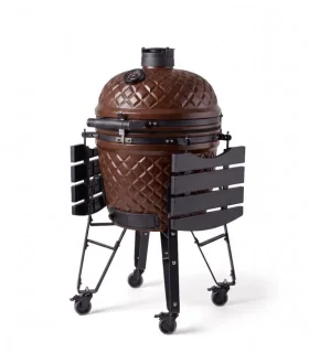 BASTE Kamado BBQ XL: Een stijlvolle kamado met een diamantje erbij