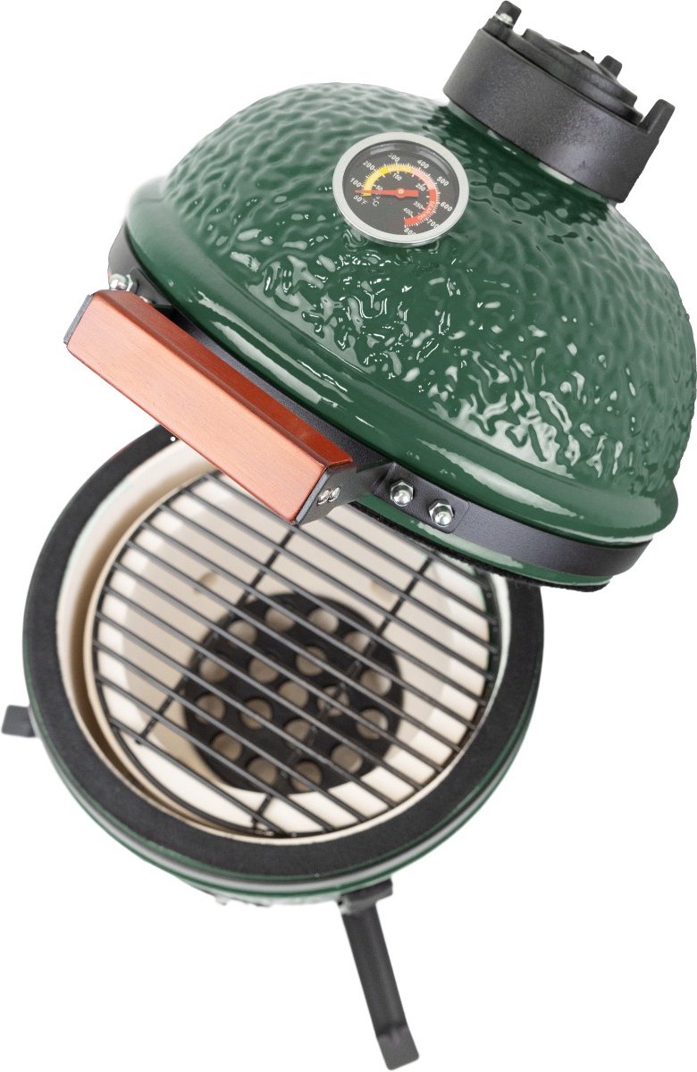 BASTE Kamado Mini BBQ 13 inch Groen