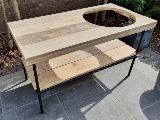 Big Green Egg Kamado Buitenkeuken BBQ-tafel
