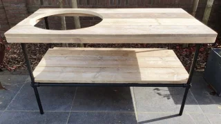 Big Green Egg Kamado Buitenkeuken BBQ-tafel
