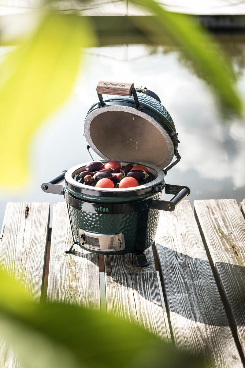 Big Green Egg Mini Houtskoolbarbecue Groen