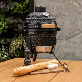 BluMill Kamado BBQ Egg 13 Inch Zwart Ø 27cm