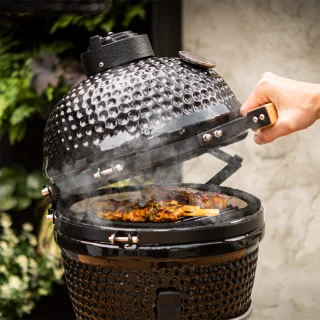 BluMill Kamado BBQ Egg 13 Inch Zwart Ø 27cm