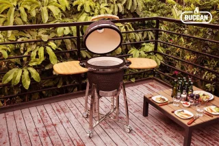 Buccan Sunbury Smokey Egg Large Zwart