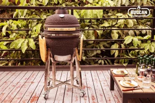Buccan Sunbury Smokey Egg Large Zwart