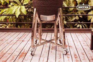 Buccan Sunbury Smokey Egg Large Zwart