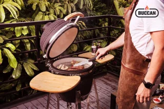 Buccan Sunbury Smokey Egg Large Zwart