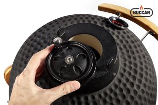 Buccan Sunbury Smokey Egg Large Zwart