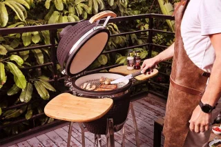 Buccan Sunbury Smokey Egg Large Zwart