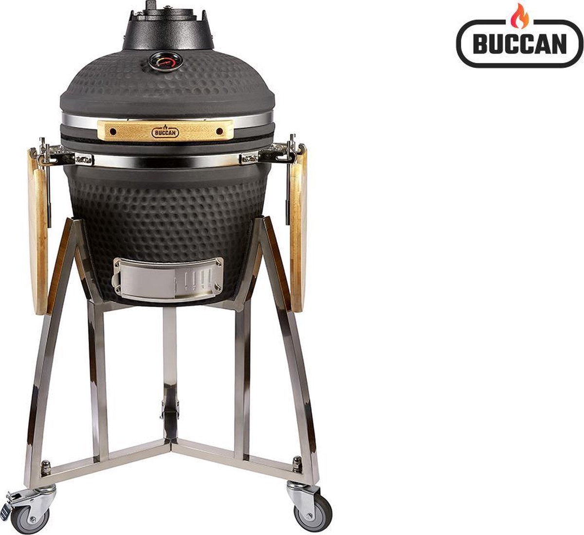 Buccan Sunbury Smokey Egg Medium Zwart