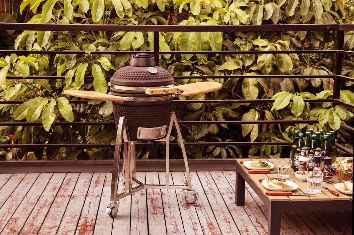 Buccan Sunbury Smokey Egg Medium Zwart