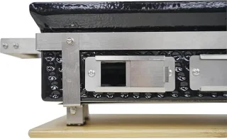 Buitenkado Hibachi Keramische Tafelgrill Houtskool Rechthoekig