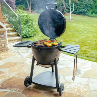 Char-Griller Akorn 20 Inch Kamado Houtskool BBQ Zwart