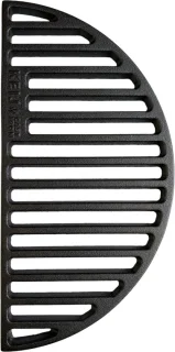 Compact gietijzeren halfrond rooster 33 cm — krachtige sear voor je 15" kamado