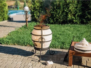 Don Sarmat Keramische tandoor - Houtoven BBQ