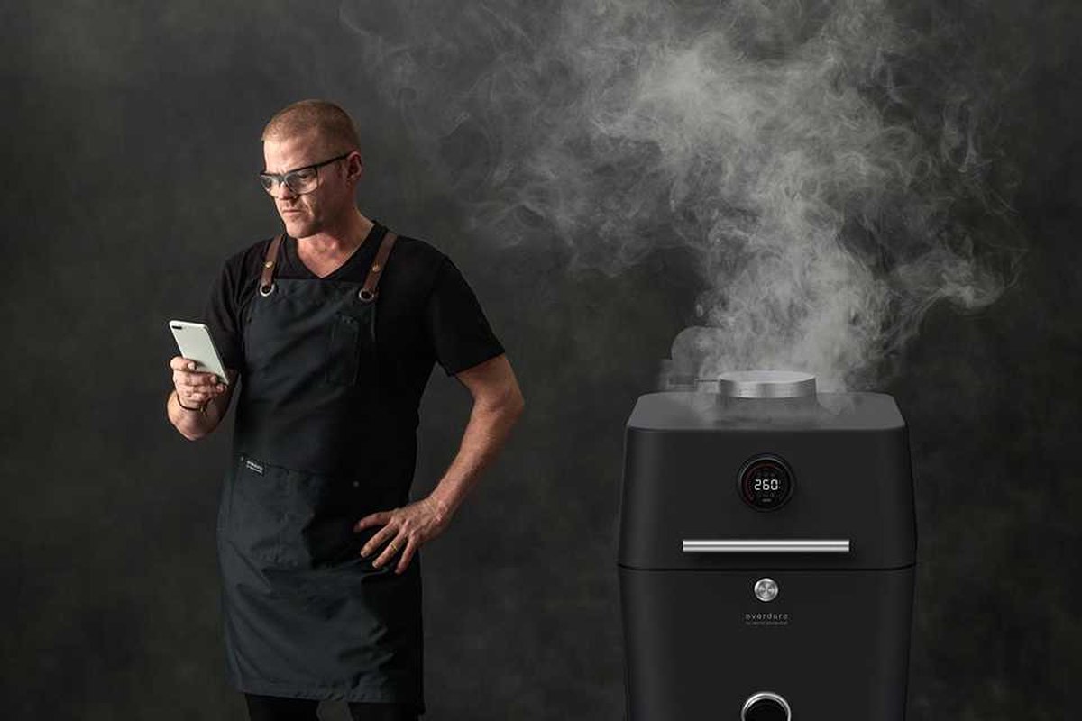 Everdure 4K Houtskoolbarbecue Antraciet by Heston Blumenthal