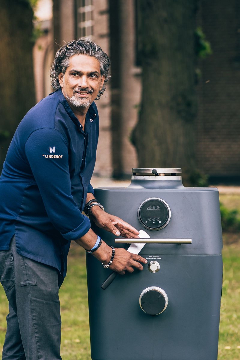Everdure 4K Houtskoolbarbecue Antraciet by Heston Blumenthal