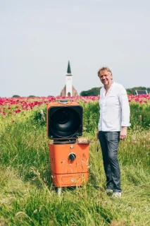 Everdure 4K Houtskoolbarbecue Oranje