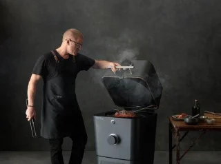 Everdure 4K Houtskoolbarbecue Rood