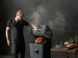 Everdure 4K Houtskoolbarbecue Rood