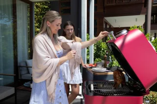Everdure 4K Houtskoolbarbecue Rood