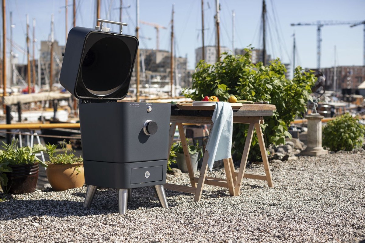 Everdure by Heston Blumenthal K1 Houtskool Barbecue Grijs