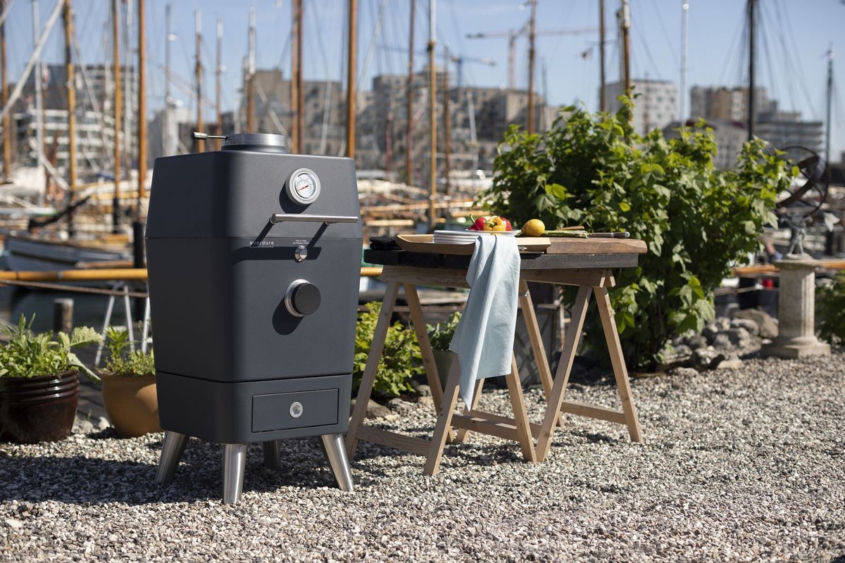 Everdure by Heston Blumenthal K1 Houtskool Barbecue Grijs
