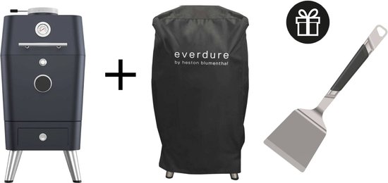 Everdure by Heston Blumenthal K1 Houtskool Barbecue Grijs