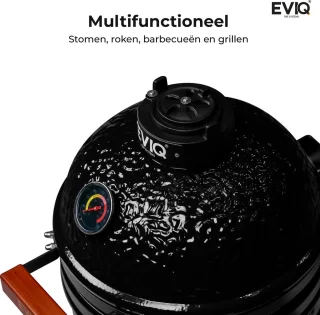EVIQ Keramische Kamado Houtskoolbarbecue 13"